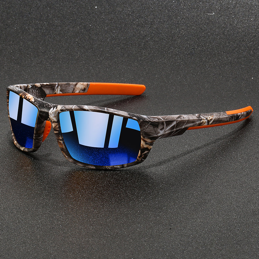 Unisex Polarized Camo Sunglasses - Outdoor Sport Shades