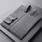 Women's Knit Cardigan with Stand Collar