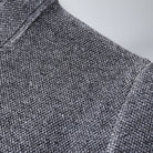 Women's Knit Cardigan with Stand Collar