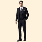 Men's Three-Piece Suit Set – Blazer, Vest & Trousers