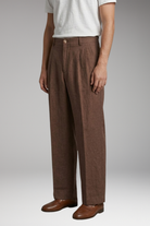 Men's Wide-Leg Linen Trousers with Relaxed, Breathable Fit