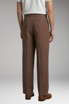 Men's Wide-Leg Linen Trousers with Relaxed, Breathable Fit