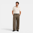 Pantalons met brede pijpen