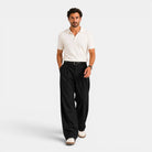 Pantalons met brede pijpen