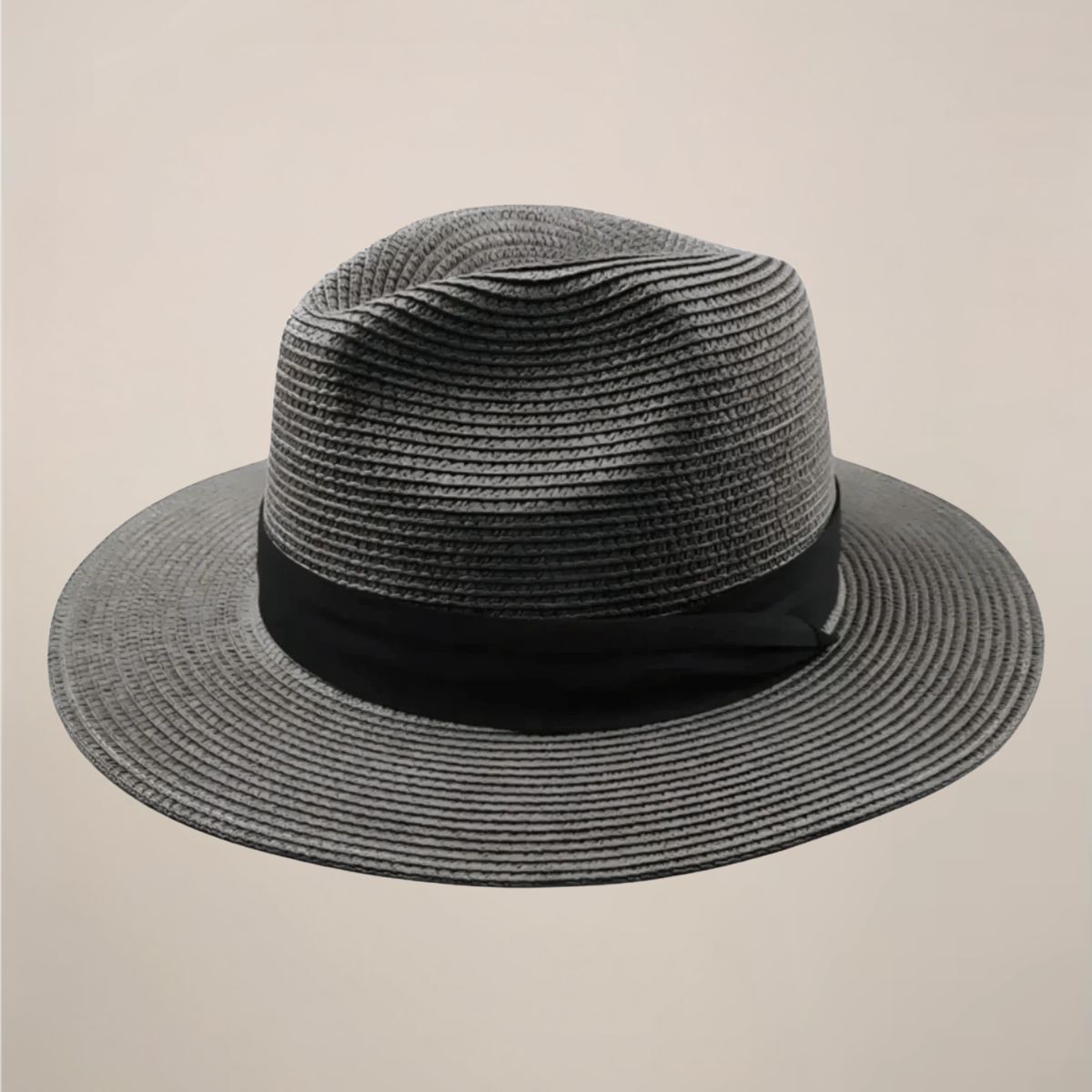 Men's Handmade Panama Hat Wide Brim - Summer Straw Hat