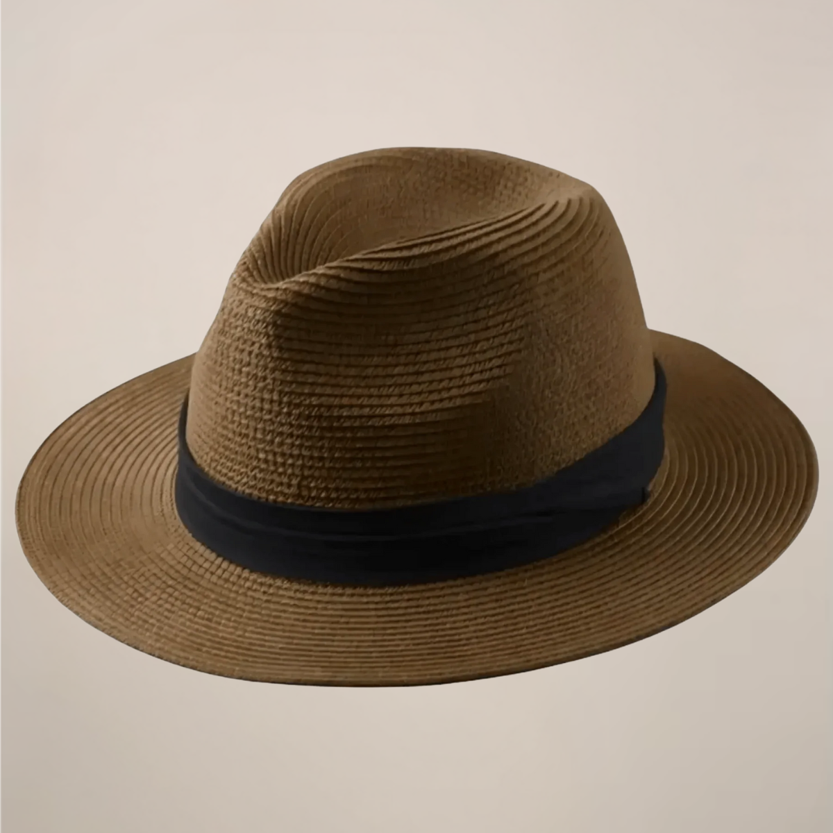 Men's Handmade Panama Hat Wide Brim - Summer Straw Hat