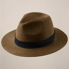 Men's Handmade Panama Hat Wide Brim - Summer Straw Hat