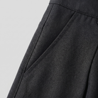 Men's Tailored Wide-Leg Trousers with Pleated Front