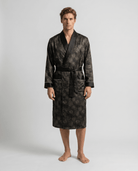 Men’s Robe – Luxurious Paisley Pattern Sleepwear