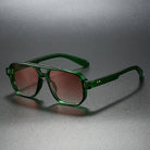 Men's Square Vintage Sunglasses – UV400 Protection & Lightweight Retro-Design 3