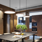 Scandinavian Minimalist LED Ceiling Light – Metal & Acrylic