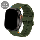 Silicone Watch Band Dual-Color Design for Apple Watch