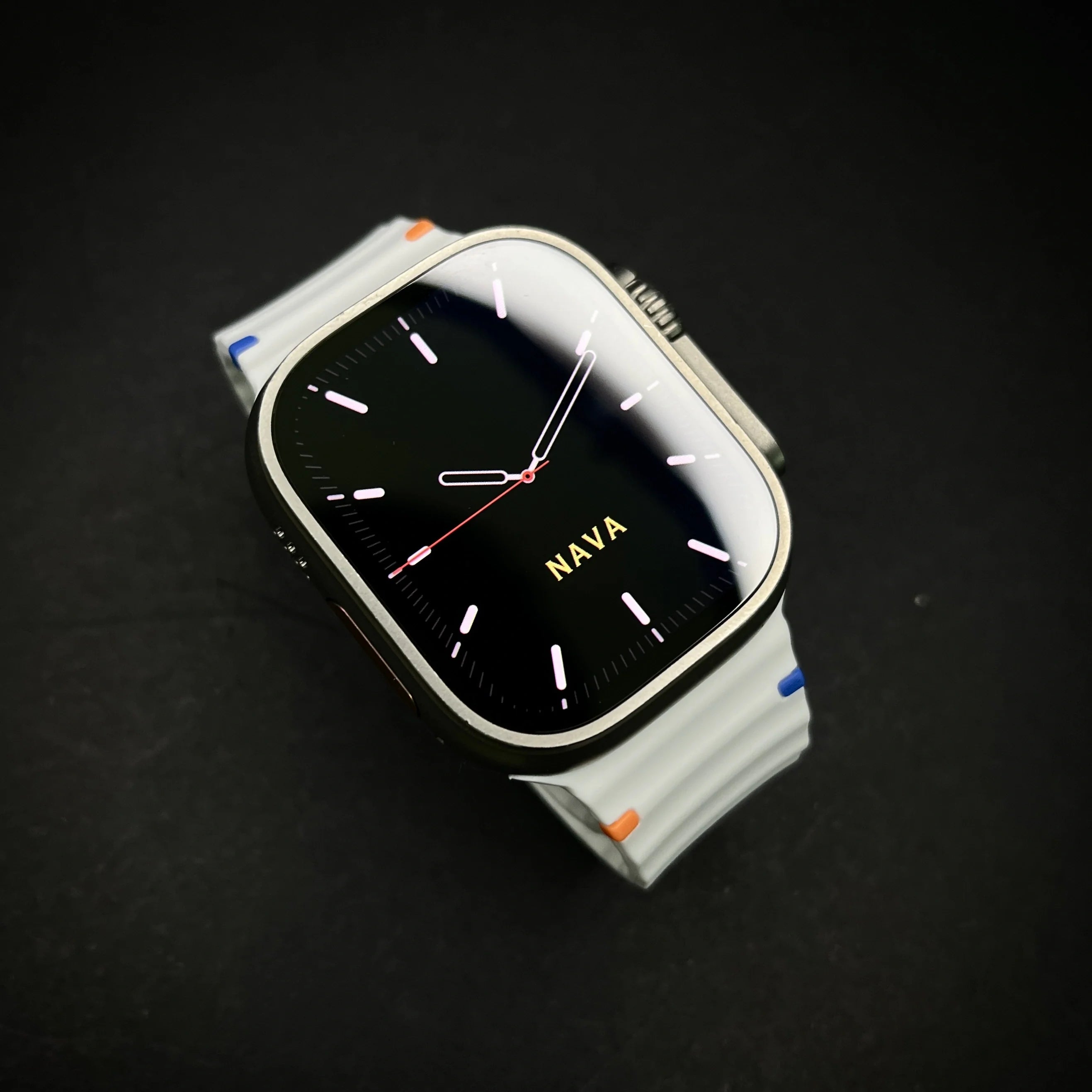 Silicone Watch Band Dual-Color Design for Apple Watch