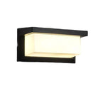 Black LED Wall Light with Motion Sensor – Weatherproof Outdoor Lighting for Garden, Porch & Path