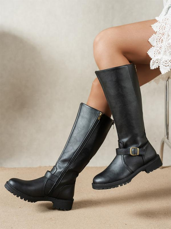 Women's Comfortable Low Block Heel Boots for Everyday Wear
