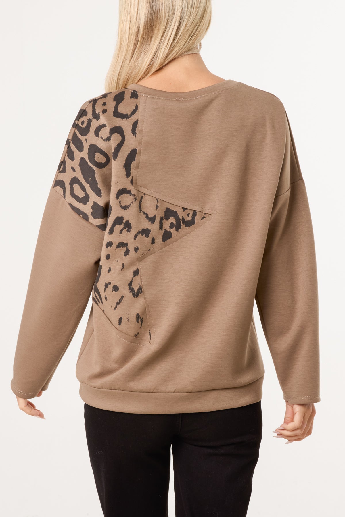 Women's Studded Star Jumper – Soft Knit Pullover