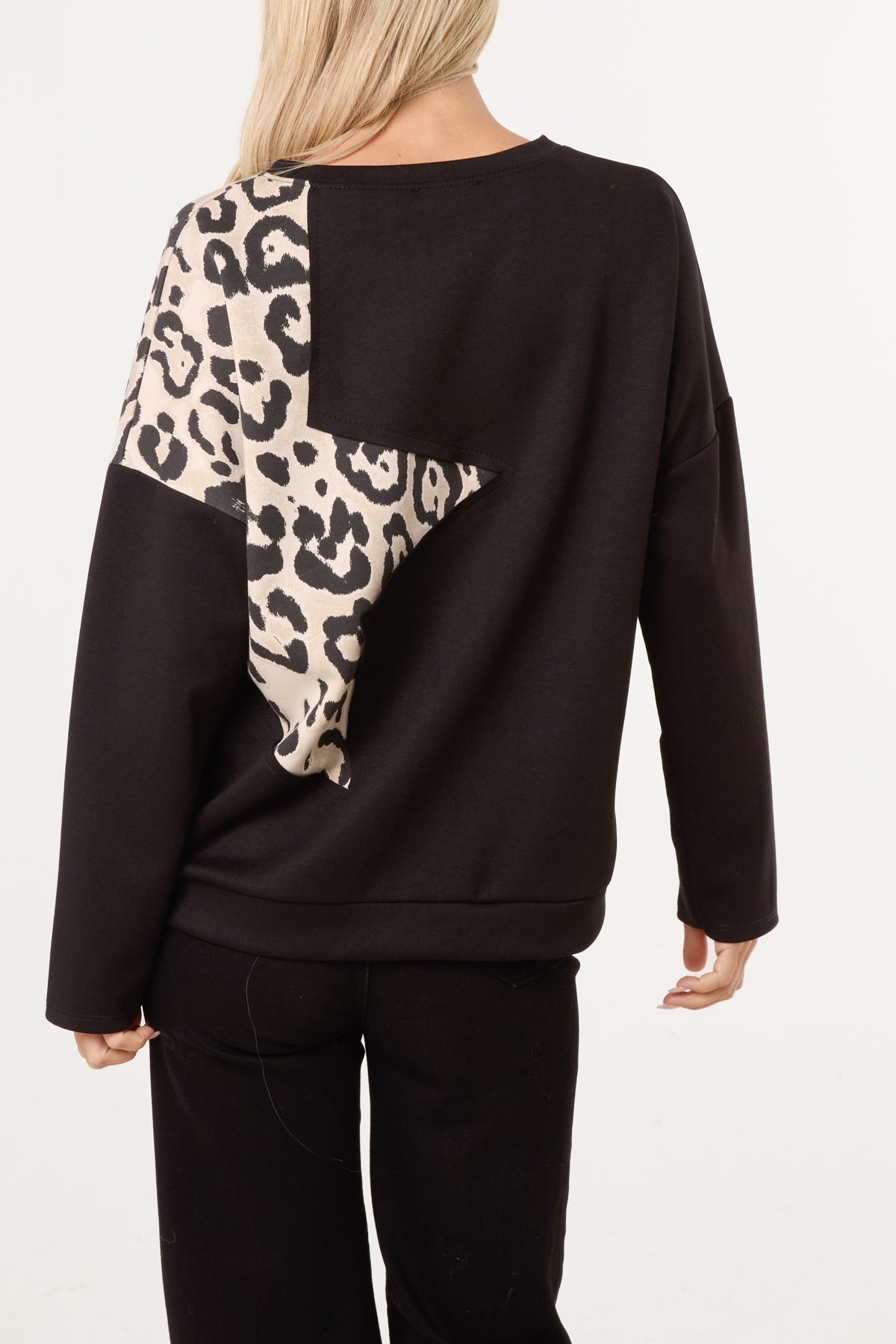 Women's Studded Star Jumper – Soft Knit Pullover