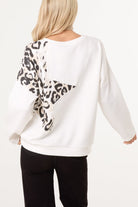 Women's Studded Star Jumper – Soft Knit Pullover