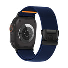 Adjustable Paracord Watch Strap - Nylon Mesh Band for Apple Watch
