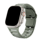 Silicone Sport Band for Apple Watch - Adjustable Strap 44/45/46/49mm