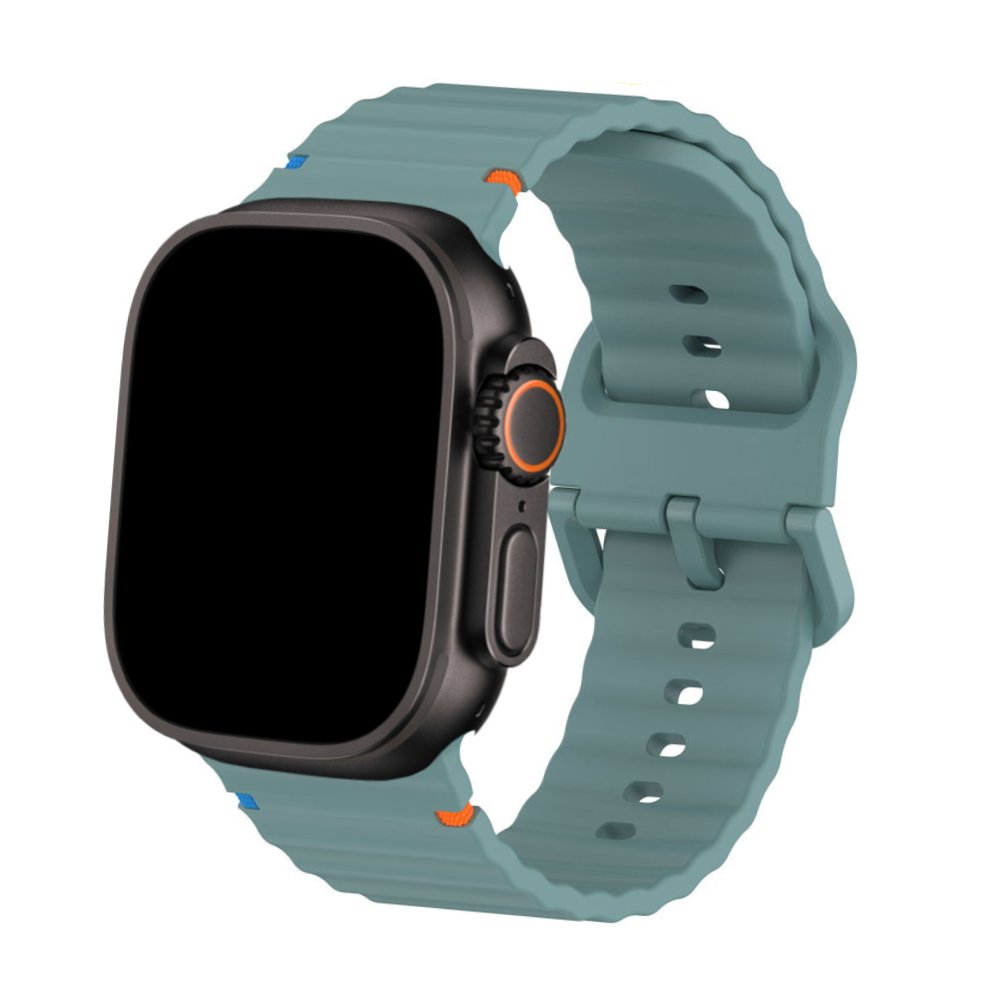 Silicone Watch Band Dual-Color Design for Apple Watch