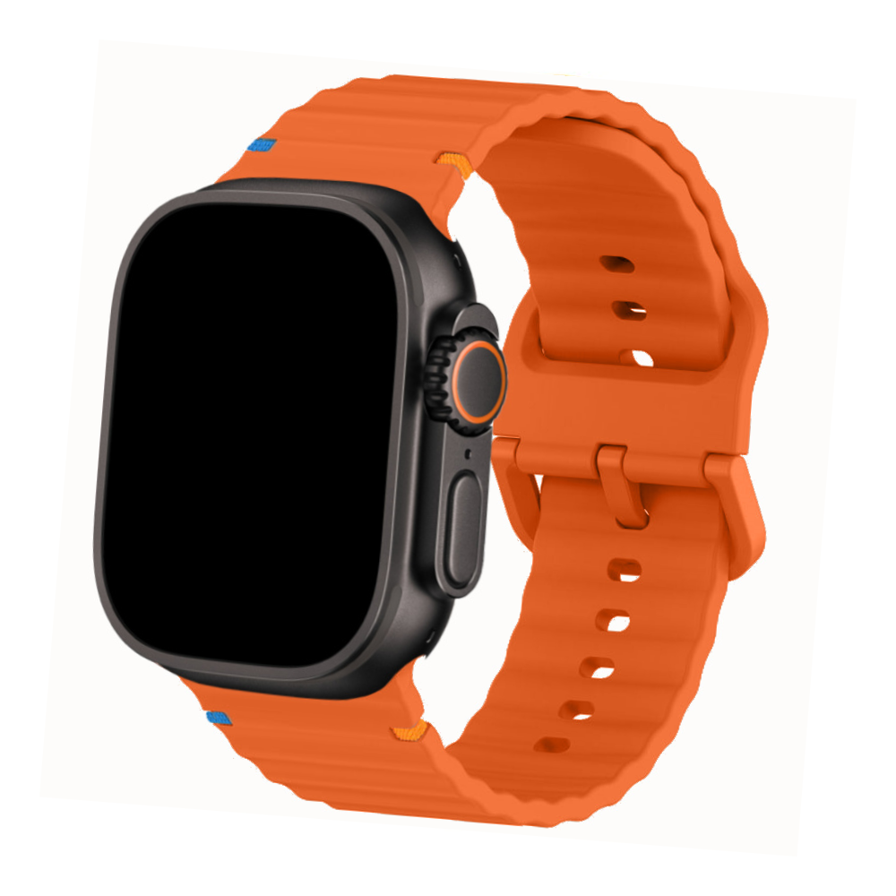 Silicone Watch Band Dual-Color Design for Apple Watch