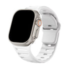 Silicone Sport Band for Apple Watch - Adjustable Strap 44/45/46/49mm