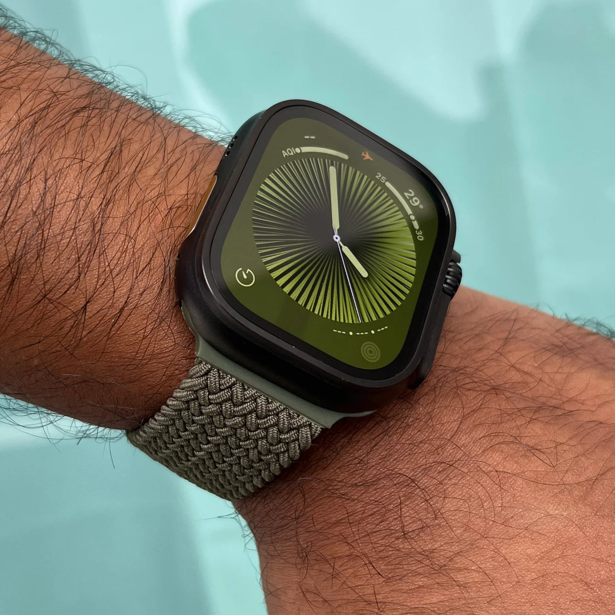 Woven Loop Watch Band for Apple Watch - Adjustable Stretch Strap