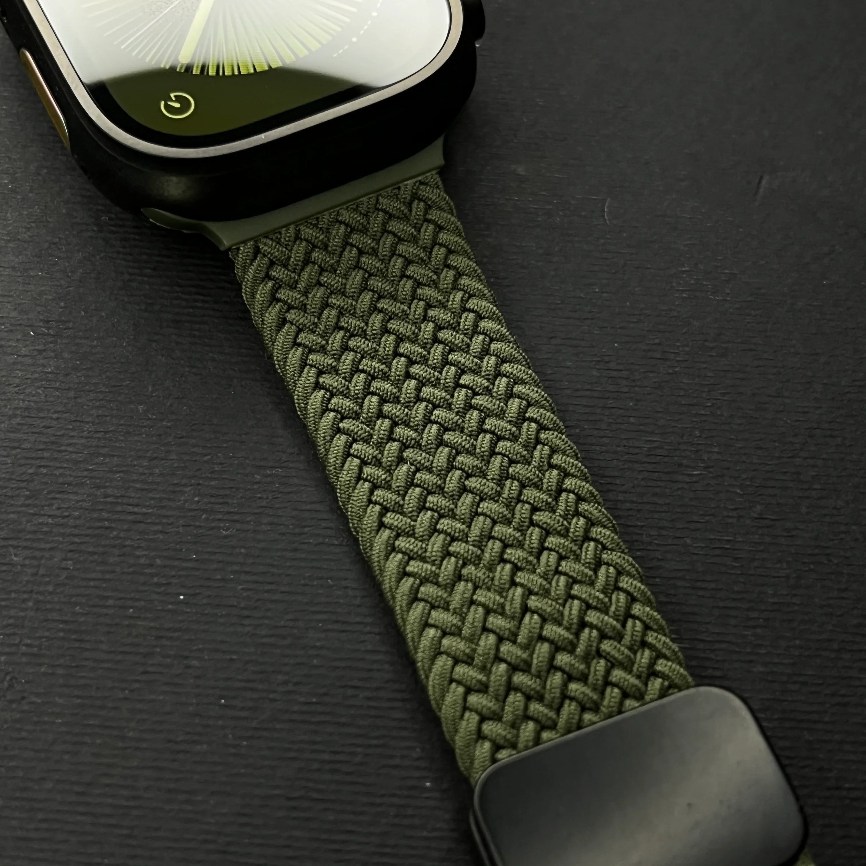 Woven Loop Watch Band for Apple Watch - Adjustable Stretch Strap