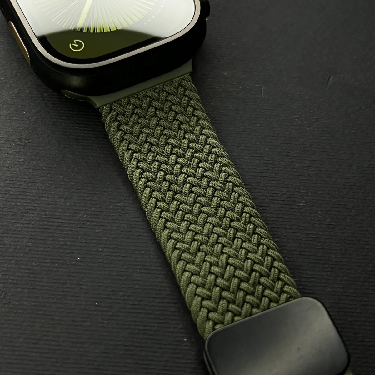 Woven Loop Watch Band for Apple Watch - Adjustable Stretch Strap