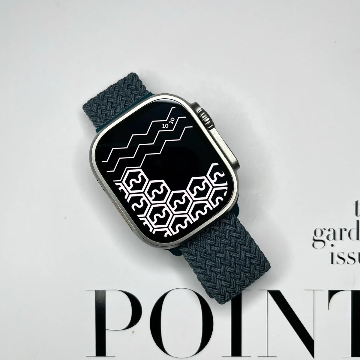 Woven Loop Watch Band for Apple Watch - Adjustable Stretch Strap
