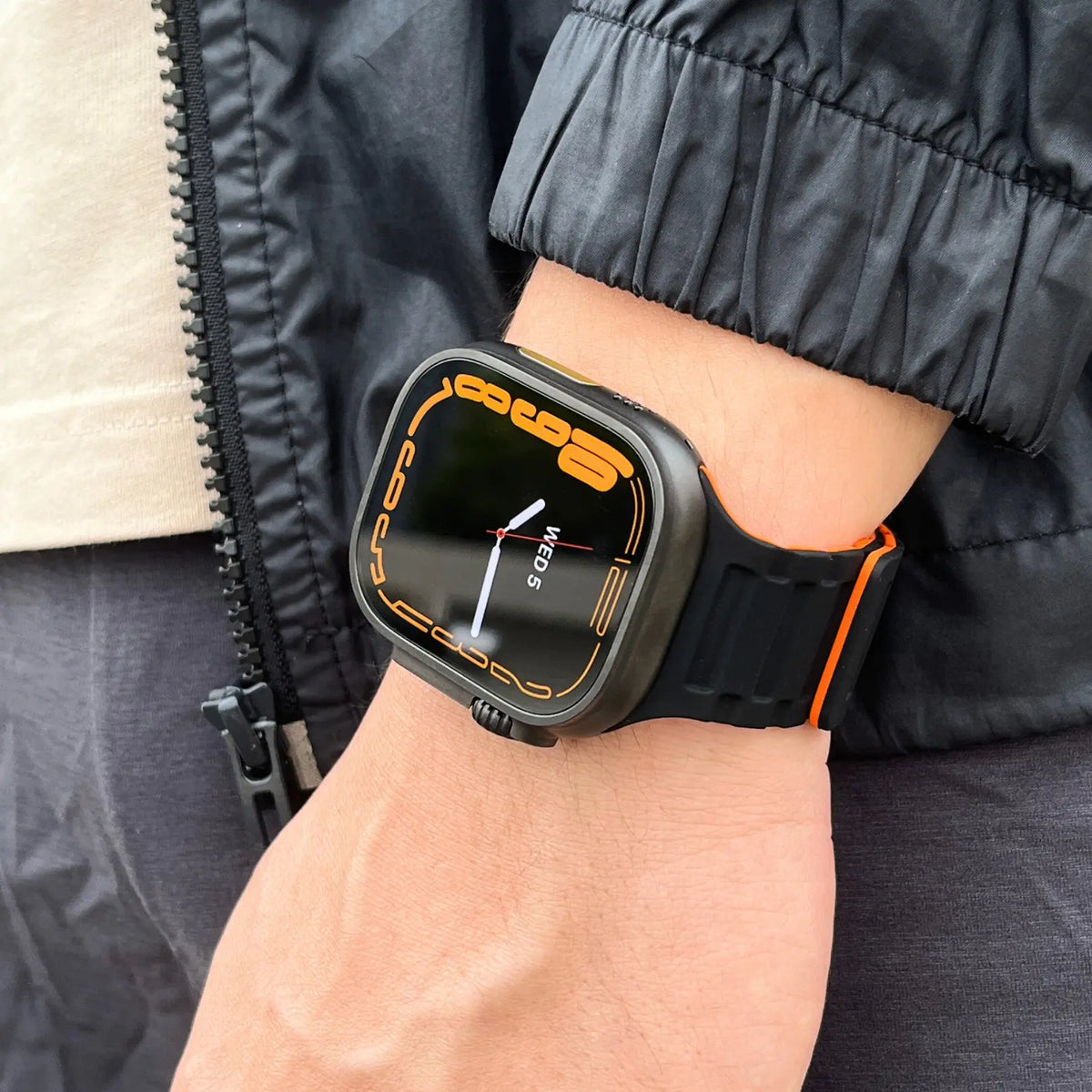 Magnetic Silicone Watch Band for Apple Watch