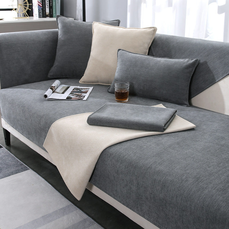 Non-Slip Sofa Cover - Pet, Scratch & Stain Protector