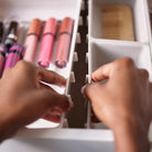 Drawer Organizer with 12 Compartments for Makeup and Cosmetics
