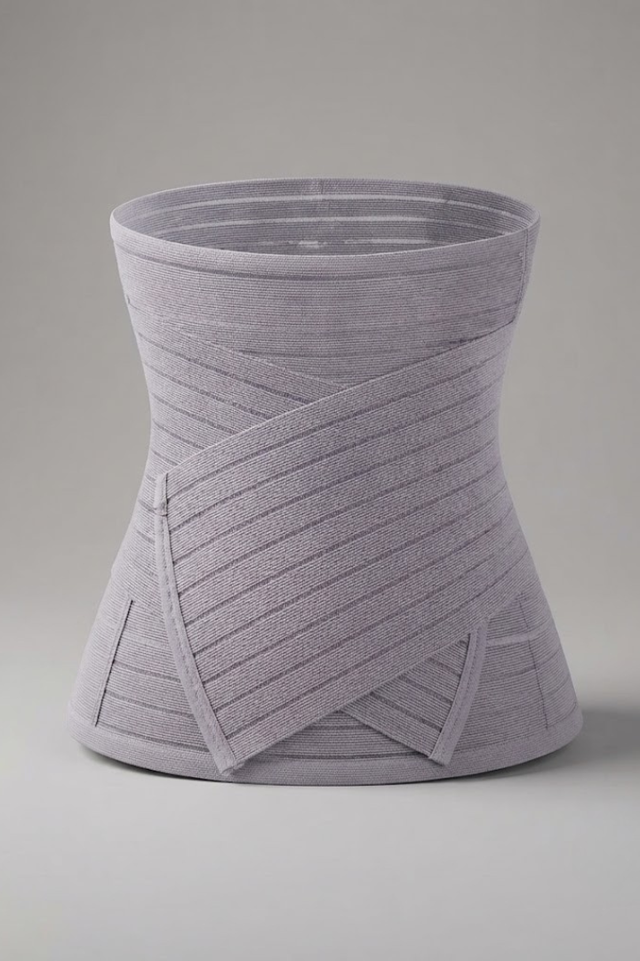Postpartum Belly Band Maternity Wrap with Adjustable Stretch Closure