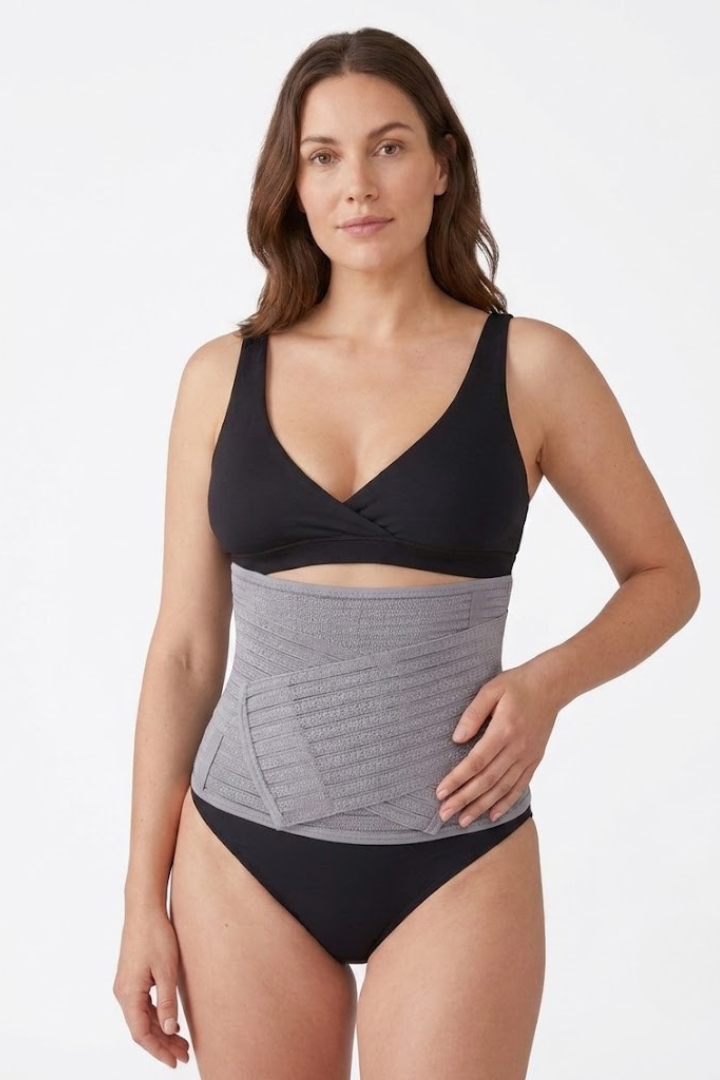 Postpartum Belly Band Maternity Wrap with Adjustable Stretch Closure