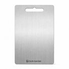 Cutting boards: Stainless steel chopping board, double-sided, anti-bacterial, knife-safe, Nordic Essentials.