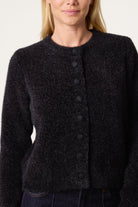 Women's Cardigan with Soft Textured Finish