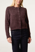 Women's Cardigan with Soft Textured Finish