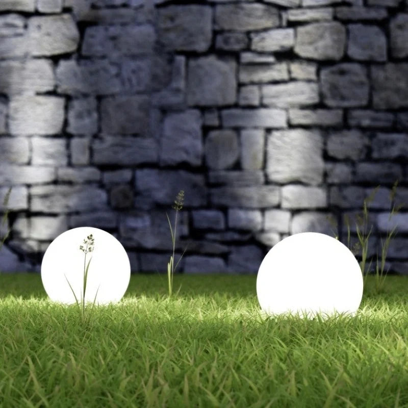 Spherical Outdoor Garden Light with Remote Control - 16 Colours, Weather-Resistant