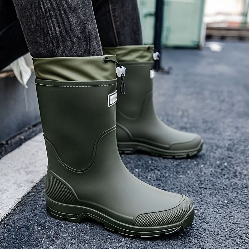 RAINSTEP - Mid-Calf Waterproof Boots with Slip-Resistant Sole 0