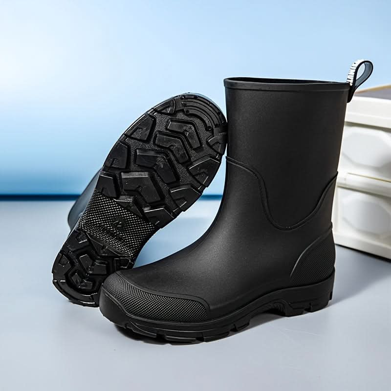 RAINSTEP - Mid-Calf Waterproof Boots with Slip-Resistant Sole 10