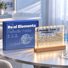 Illuminated Periodic Table Display – 83 Real Element Samples
