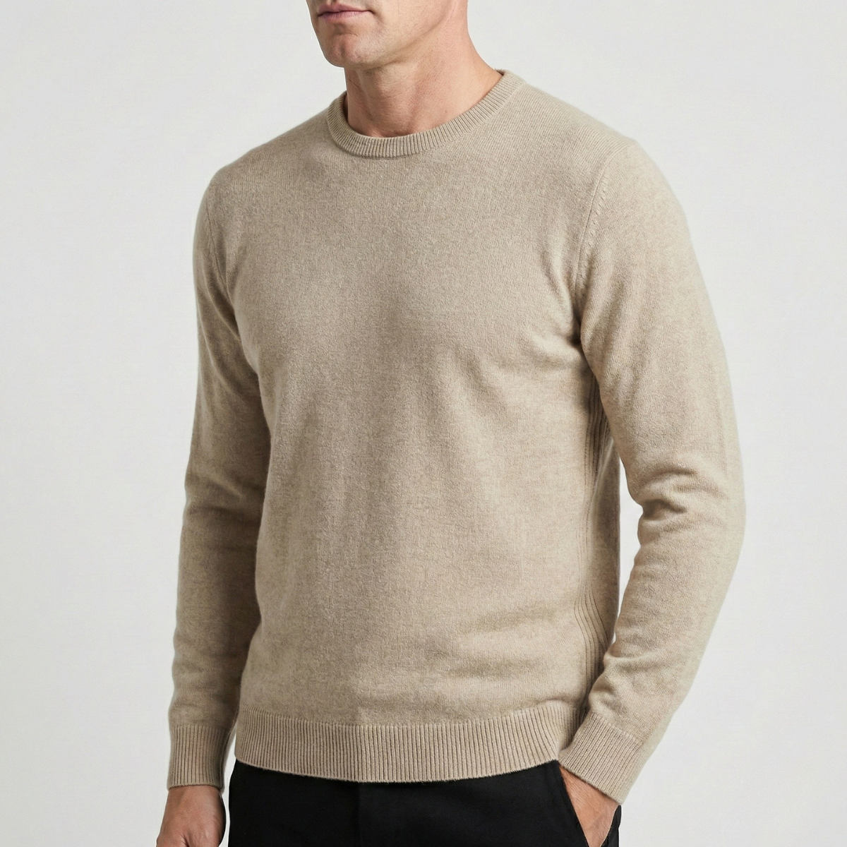 heren crew neck sweater