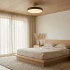 round japanese minimalist ceiling light