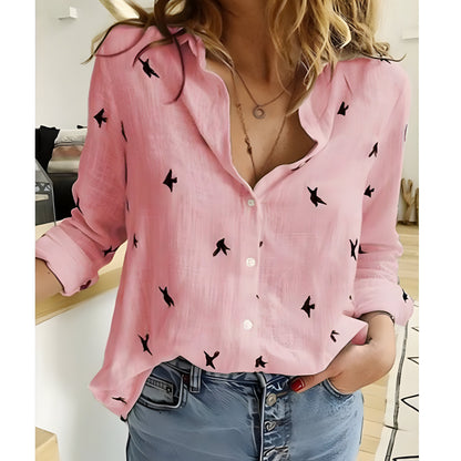 Malou | Dames Blouse – Lichte en Ademend Zomerblouse voor Comfort en Stijl