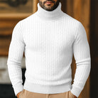 Rupert | Cable Knit Turtleneck Sweater 1