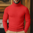 Rupert | Cable Knit Turtleneck Sweater 4