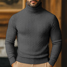 Rupert | Cable Knit Turtleneck Sweater 6