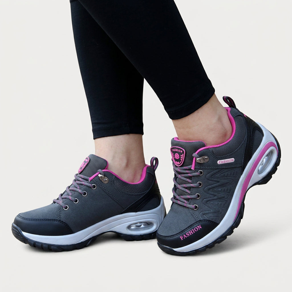 Women's Waterproof Slip-On Trainers - Lightweight Anti-Slip Sneakers